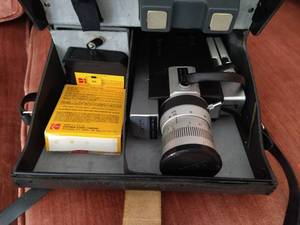 Vintage Canon Zoom 518 Super 8 Video Recorder with Case