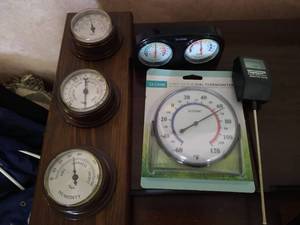 Thermometer & Weather Gauges