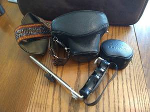 Vintage Pentax Camera & Light Meter