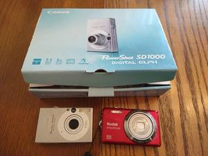 (2) Small Digital Cameras - Kodak & Canon