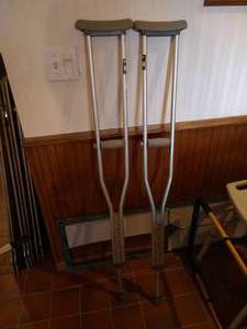 Pair of Like New Crutches