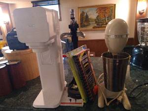 Soda Streamer, Bottle Corker, Drink Mixer, & Bartender Books