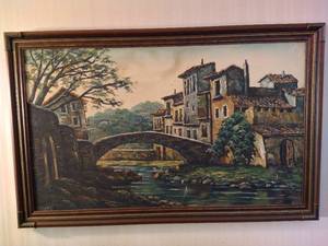 Framed Oil Painting - Beller