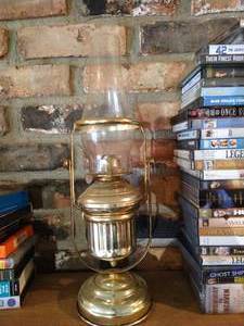 Brass Lamp Made in Hong Kong