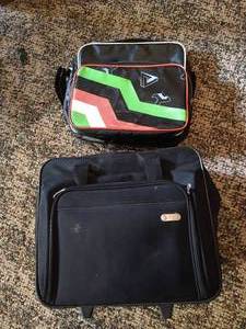 (2) Bags - Targis Rolling Carry-On & Gaming Bag