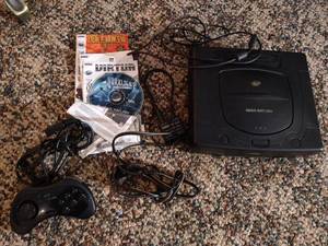 Sega Saturn Game Console