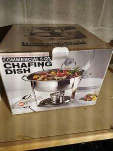New in Box Chafing Dish