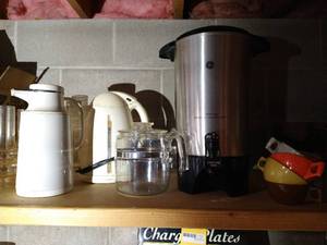 Coffee Carafes, Percolator, Electric Water Pot
