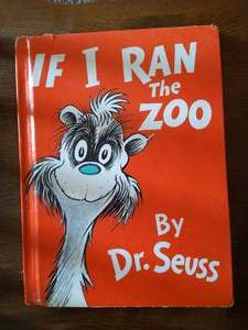 Banned Dr. Seuss Book If I Ran the Zoo