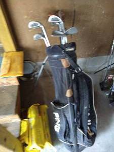 Set of Ping 1-9 Golf Clubs & Taylor Made Drivers