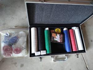 Set of Poker Chips