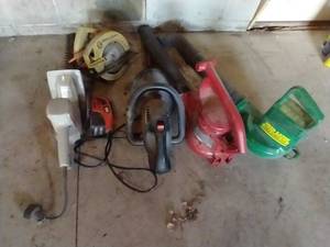 Power Tools - Blower, Trimmer, Saw