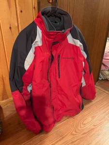 Mens Size XL Free Country Coat with Removable Liner