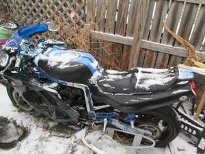 1991 Suzuki GSXR Crotch Rocket Motorcycl...