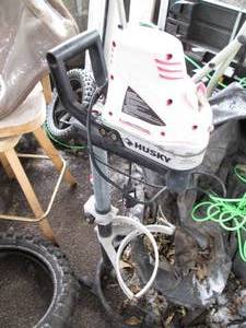 lot 7 image: Husky THD800 electric Mortar Mixer...