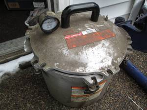 lot 54 image: All American pressure cooker...