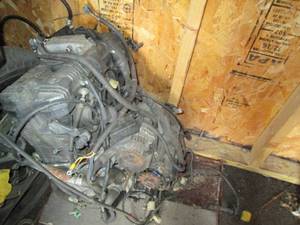 lot 71 image: Misc motorcycle motor in unknown co...