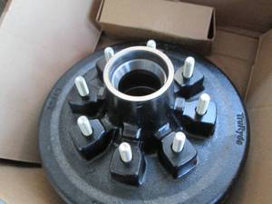 lot 222 image: Pair of drum rotors, in 2 boxes...