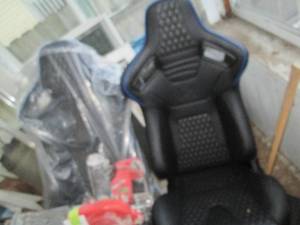 lot 227 image: Pair of automotive seats, new...