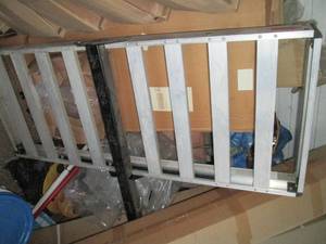 lot 230 image: Ultra light aluminum 500 lb rear ve...