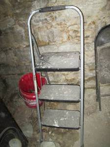 lot 252 image: Folding step stool...