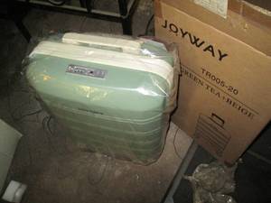 lot 253 image: Suitcase with combination lock...