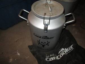 lot 274 image: Seth McGinns Can Cooker pot with t...