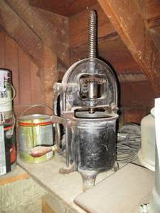 lot 278 image: Vintage sausage maker...