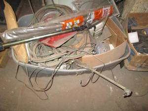 lot 311 image: Foam pipe insulation, Cutting torch...