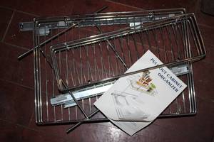 lot 170 image: Metal wire style Pull Out Cabinet O...