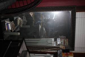 lot 186 image: Large mirror with Ornately Carved w...