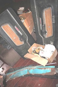 lot 191 image: 1972 Ford Mustang interior door pan...