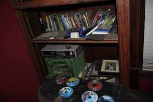 lot 201 image: Huge lot of DVDs, Blu-Rays, framed...