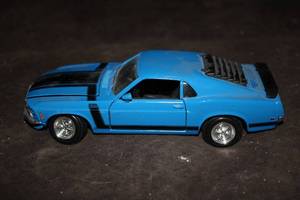 lot 204 image: Blue and Black Maisto replica 1970 ...