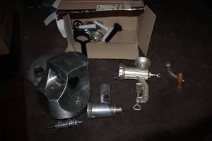 lot 283 image: Vintage Meat grinding supplies and ...