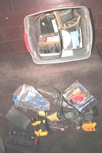 lot 284 image: Lot of Electric and pneumatic power...