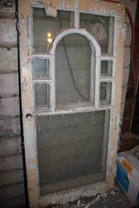 lot 309 image: Pair of Antique decorative window p...