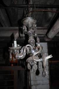 lot 310 image: Vintage chandelier...