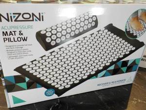lot 1 image: Nizami Acupressure Mat and Pillow...