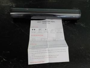 lot 14 image: Roll of Heat Transfer Vinyl 12 Wid...