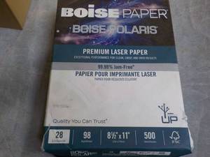 lot 42 image: 500 Sheets Boise White 8.5 x 11 Co...