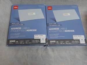 lot 43 image: 6000 Office Depot Address Labels 1 ...