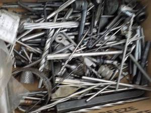 lot 110 image: Box of Drill Bits and Misc...