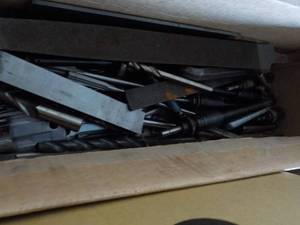 lot 113 image: Box of Drill Bits and Files...