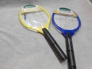 lot 145 image: 2 Gardenline Insect Zapper Rackets...