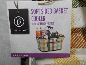 lot 148 image: Soft Sided Basket Cooler...