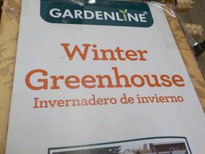 lot 156 image: Gardenline Winter Greenhouse...