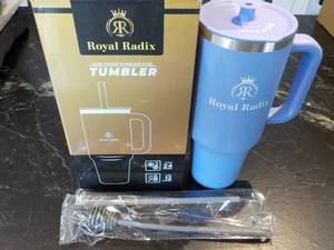 lot 80 image: Royal Radix Stainless Steel Tumbler...