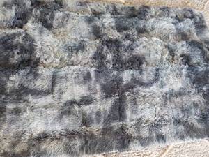 lot 85 image: Wufulon Fuzzy Rug 36 x 56...