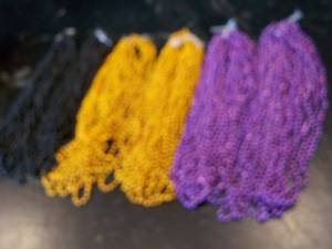 lot 97 image: 60 Mardi Gras Beads...